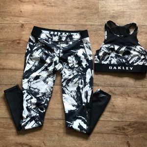 Oakley Catalyst Tight and Matching Sports Bra
